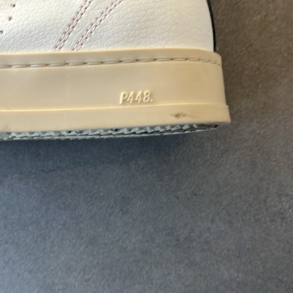 P448 white high tops with pink laces size 37 women’s - Picture 6 of 12